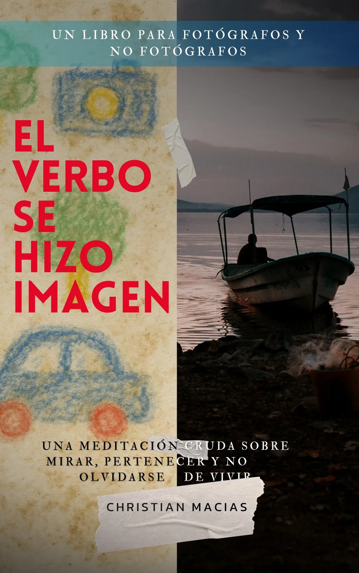 Portada de El verbo se hizo imagen, el libro de Christian Macías